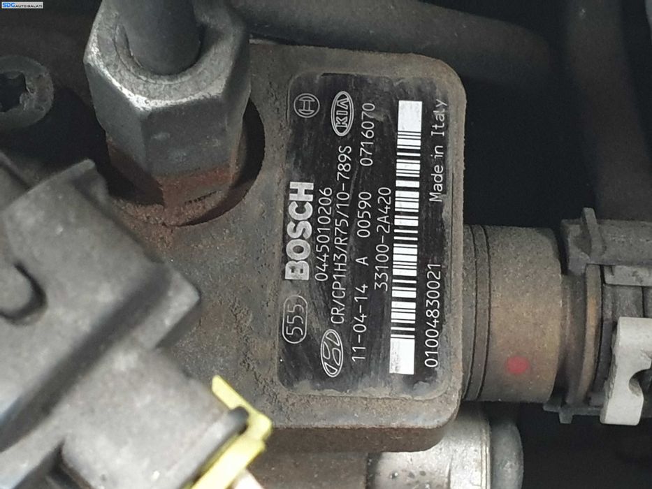 Pompa Inalta Presiune Hyundai i40 1.7 CRDI 2011 - 2019 Cod 33100-2A420 0445010206 [K1372]