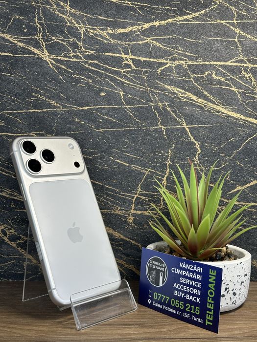 Iphone 17 pro max/256gb/Garantie 2 ani Centrul de Telefoane Turda