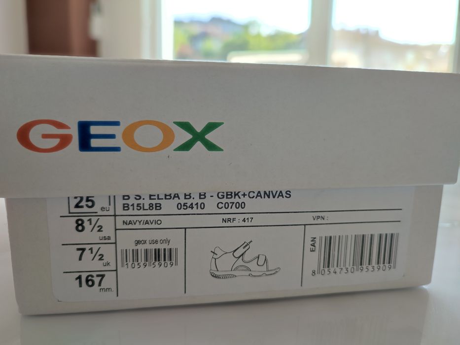Нови детски сандали Geox