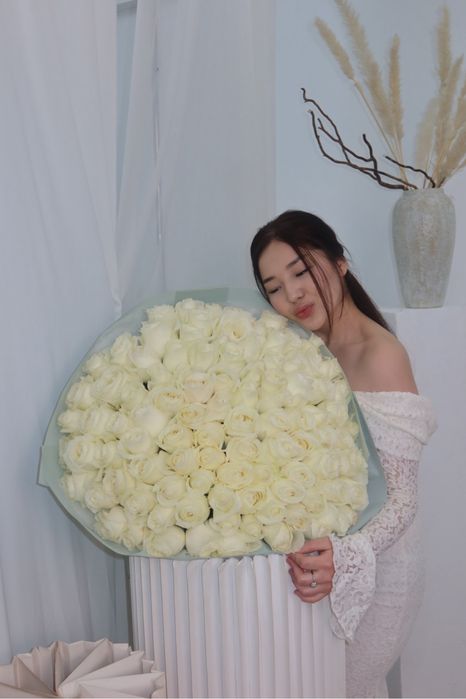 Голландские розы 101 шт