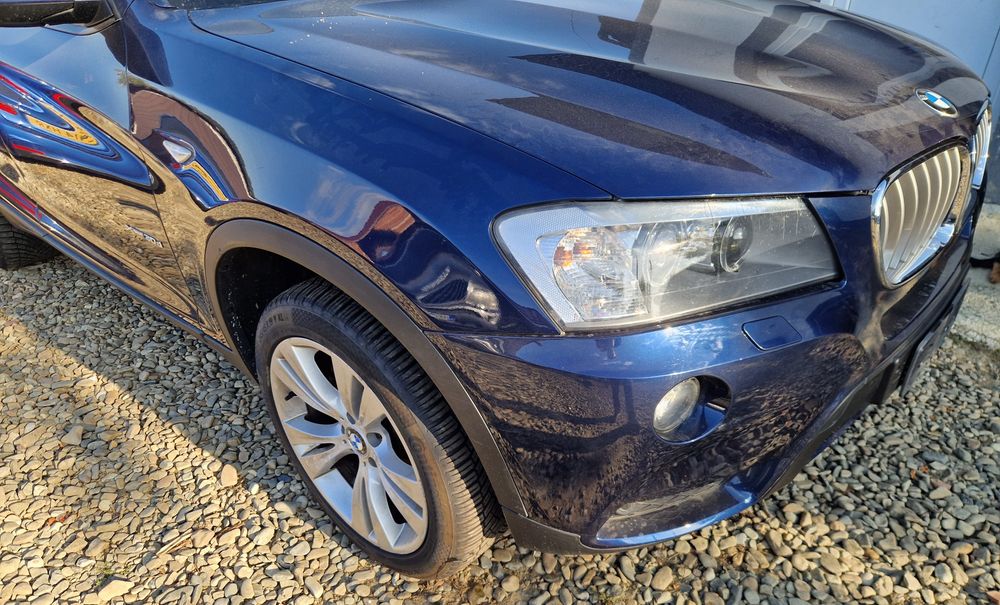 Fata completa bmw x3 f25 bara capota faruri bixenon aripa trager complet plansa bord piese