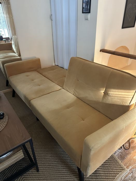 Диван - жълт/горчица