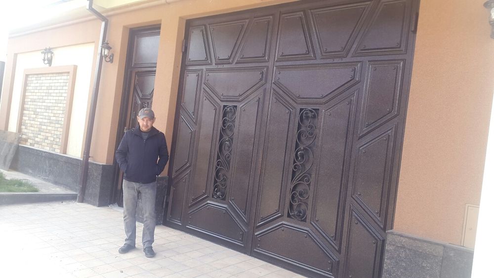 Ажурные Ворота. Двери. Навесы. Козырьки. Перила. Ограждения. Решётки.