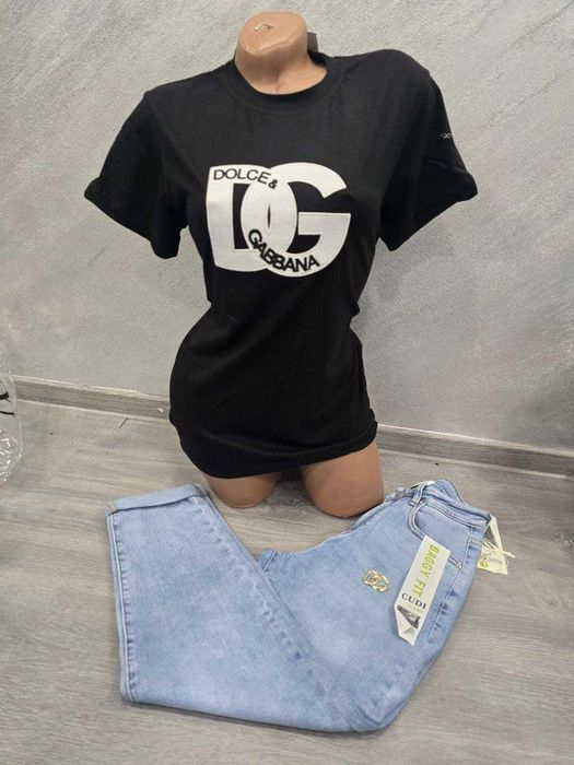 Tricou + blugi dama