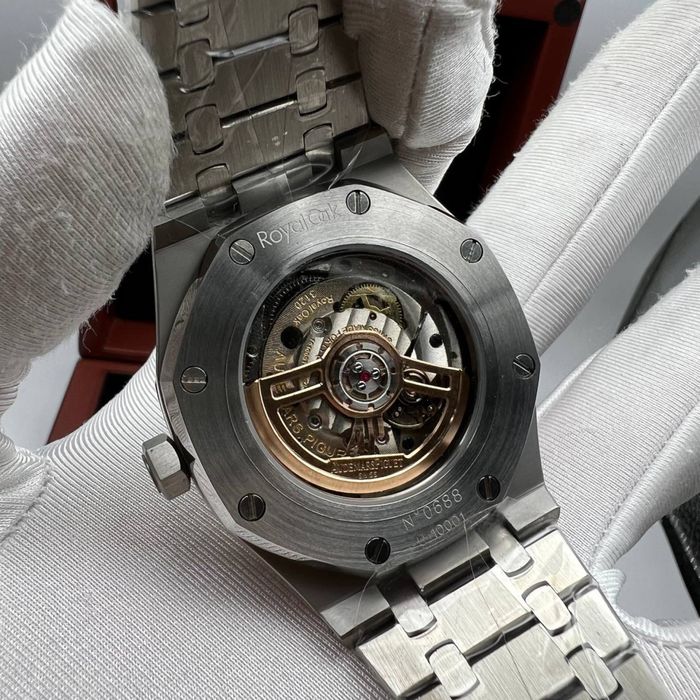 ceas ap royal oak black dial 41,mm