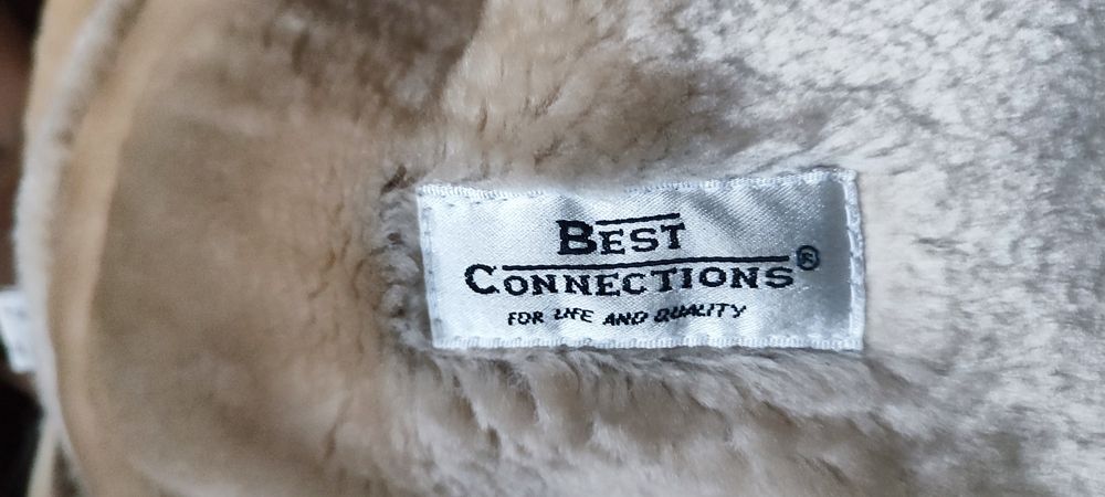 Дамско палто от еко кожа