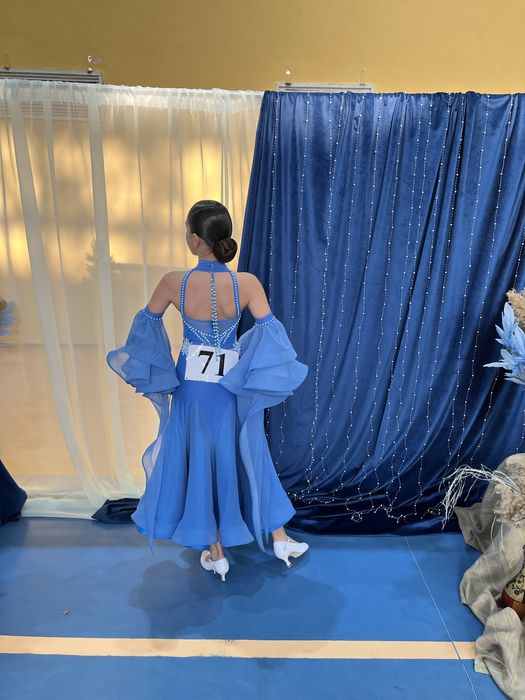 Платье для бальных танцев Ю1