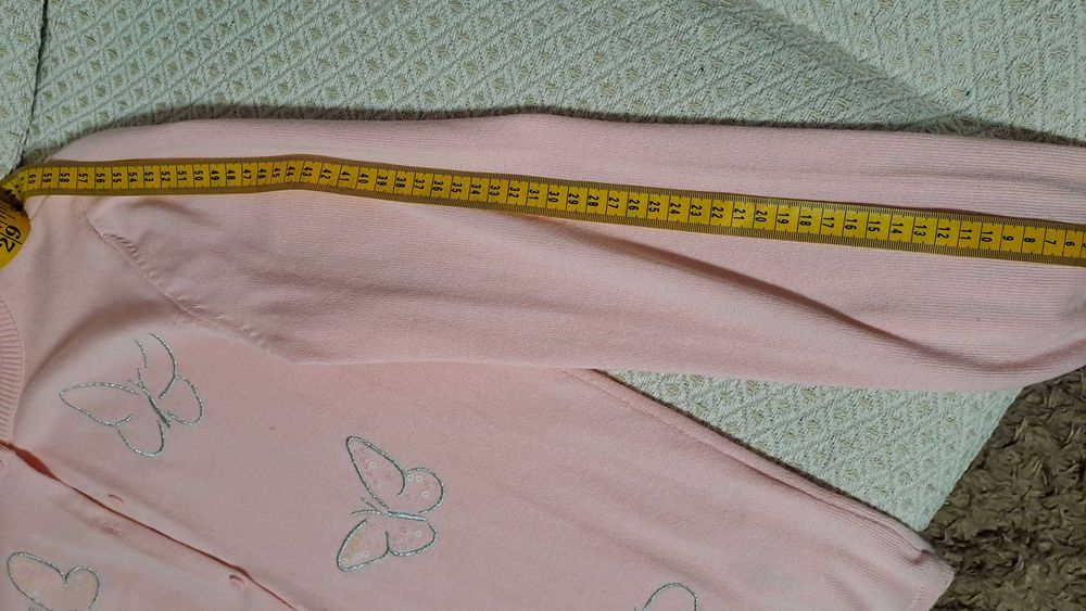 Cardigan roz 12-13 ani