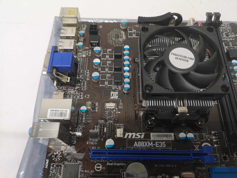 Дънна платка - MSI A88XM-E35