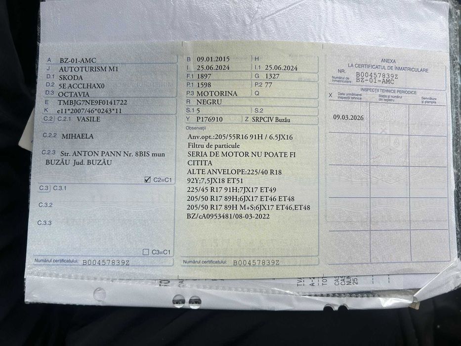 Skoda Octavia 3 2015