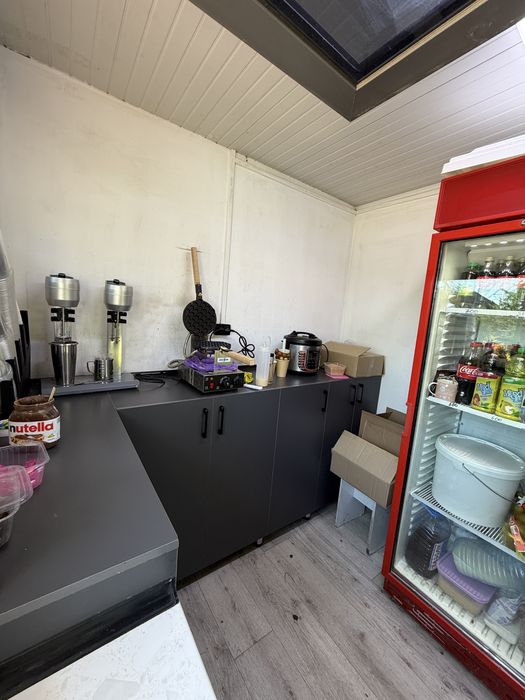 Киоск 2в1. Фастфуд Мороженое обродувание мебель