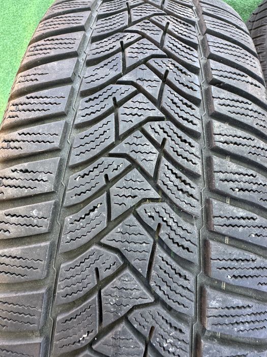 5x112 16 със зимни гуми dunlop 7mm за vw golf 5,6 passat touran kadi skoda seat