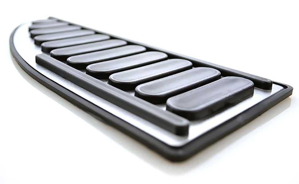 Ornament / protectie inox footrest - Ford Focus / C-Max