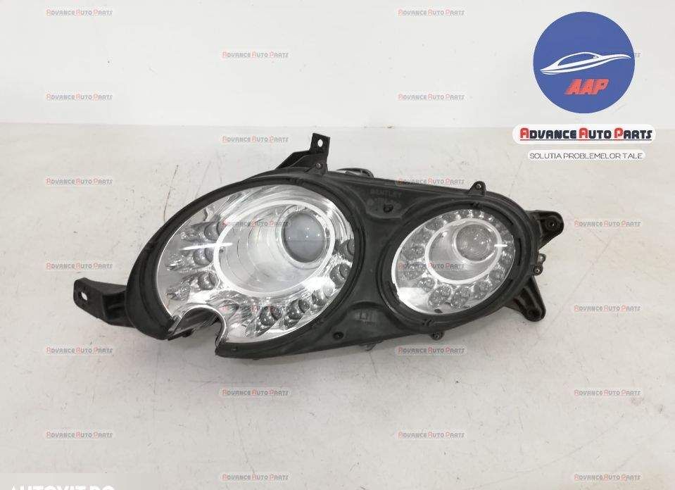 Ляв фар с ксенон и LED оригинален Бентли / Bentley Continental GT 2 [