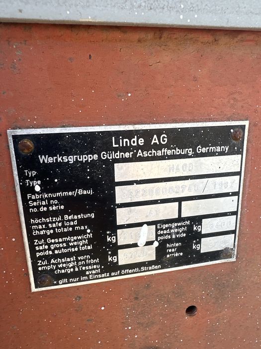 Stivuitor Linde H40D