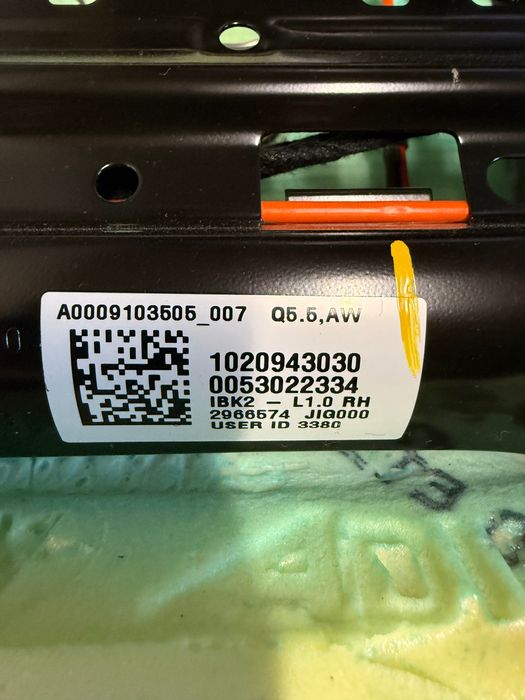 Air bag и подгрев - комплект - Предни седалки за Mercedes GLA H247 2025г.