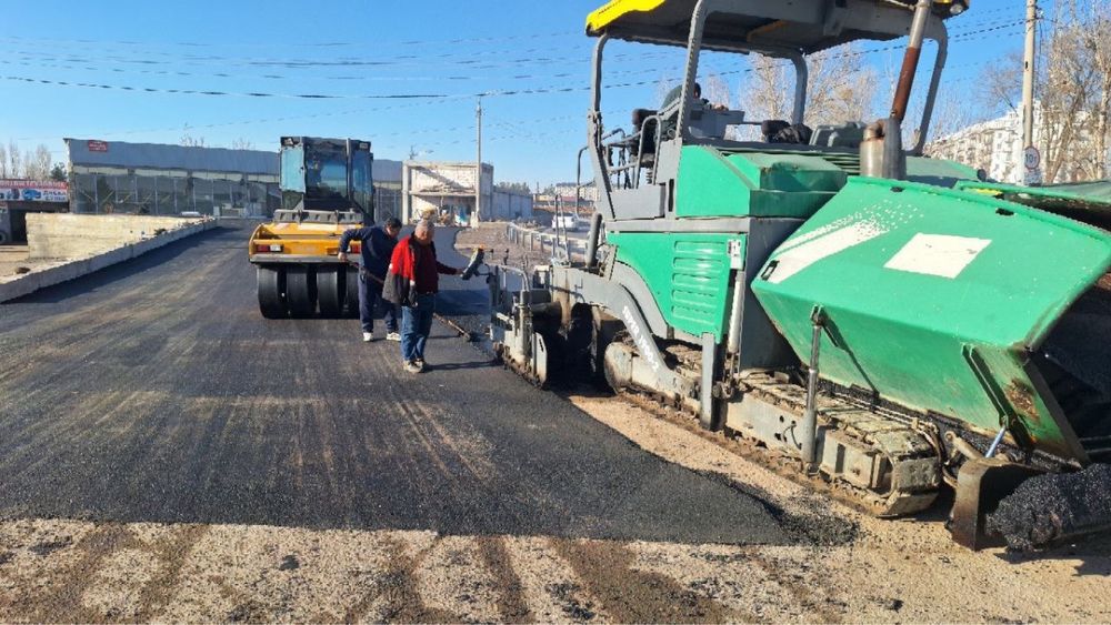 Асфалт сифатли кафолатланган Asfalt xizmati texnikalar mavjud