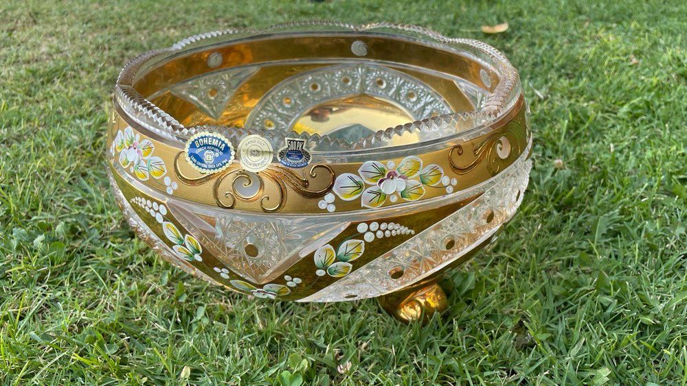 Чехия Богемия хрусталь. Оригинал!