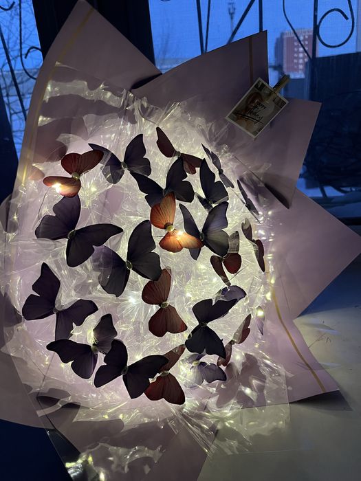 Букет из бабочек