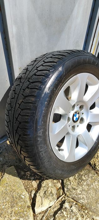 Джанти с гуми 16" 5х120 отвор 74.1 BMW