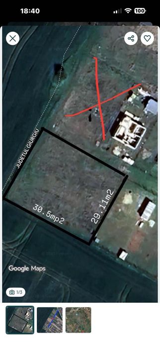 Teren intravilan 444mp2 de vanzare