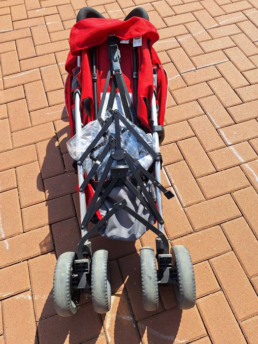 Carucior Sport Chicco Multiway Evo, Fire, 0Luni+ (Rosu)