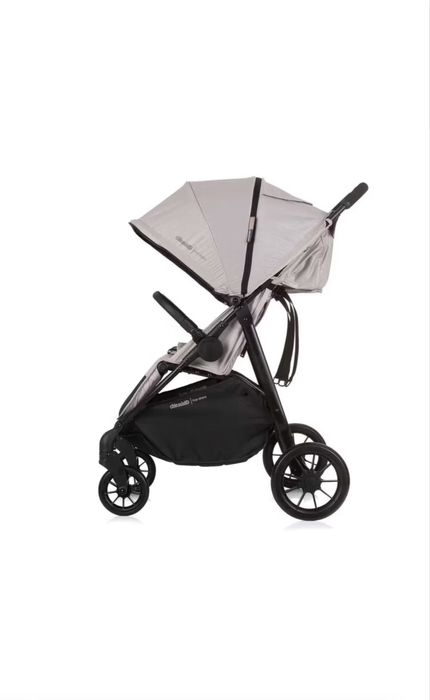 Carucior pentru gemeni Chipolino Top Stars 2024 Makadamia