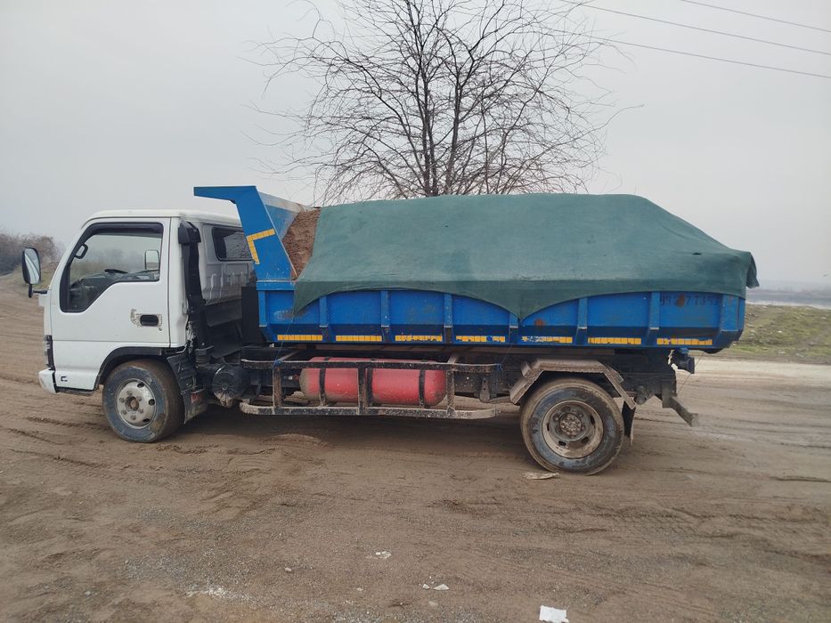 Клинец, щебень, песок(чиназ), Турпок, klines, sheben, qum, tosh Isuzu