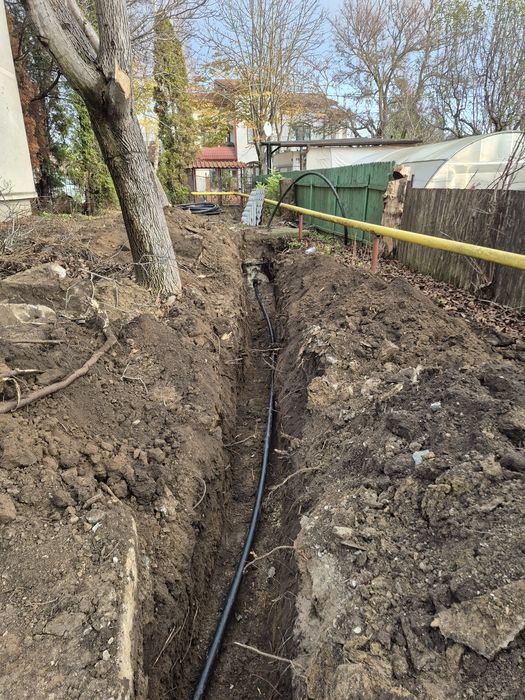 Execut lucrări de canalizare si apa