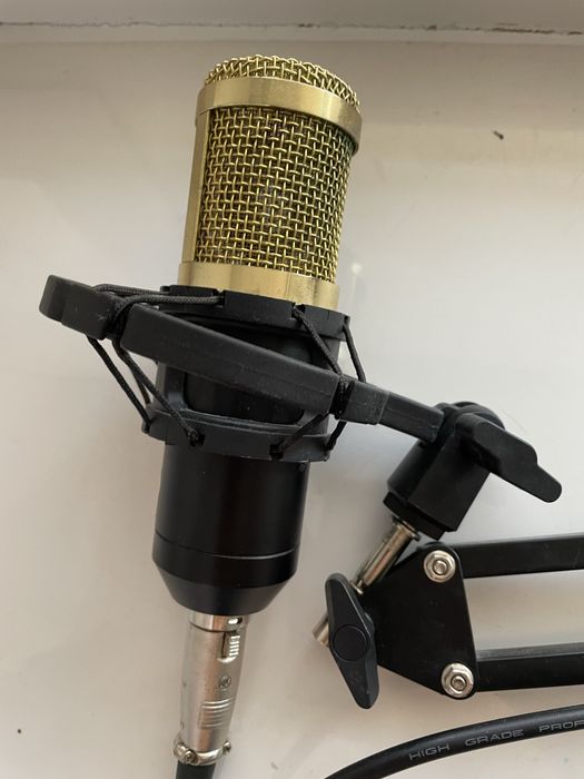 Микрофон bm800 + стойка