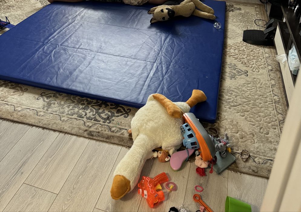 Мат гимнастический. Ковер борцовский