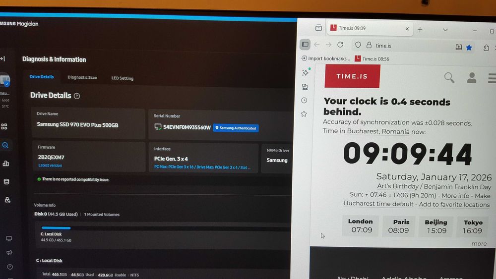 SSD Samsung 970 Evo Plus 500GB NVME PCI Express M.2 TLC