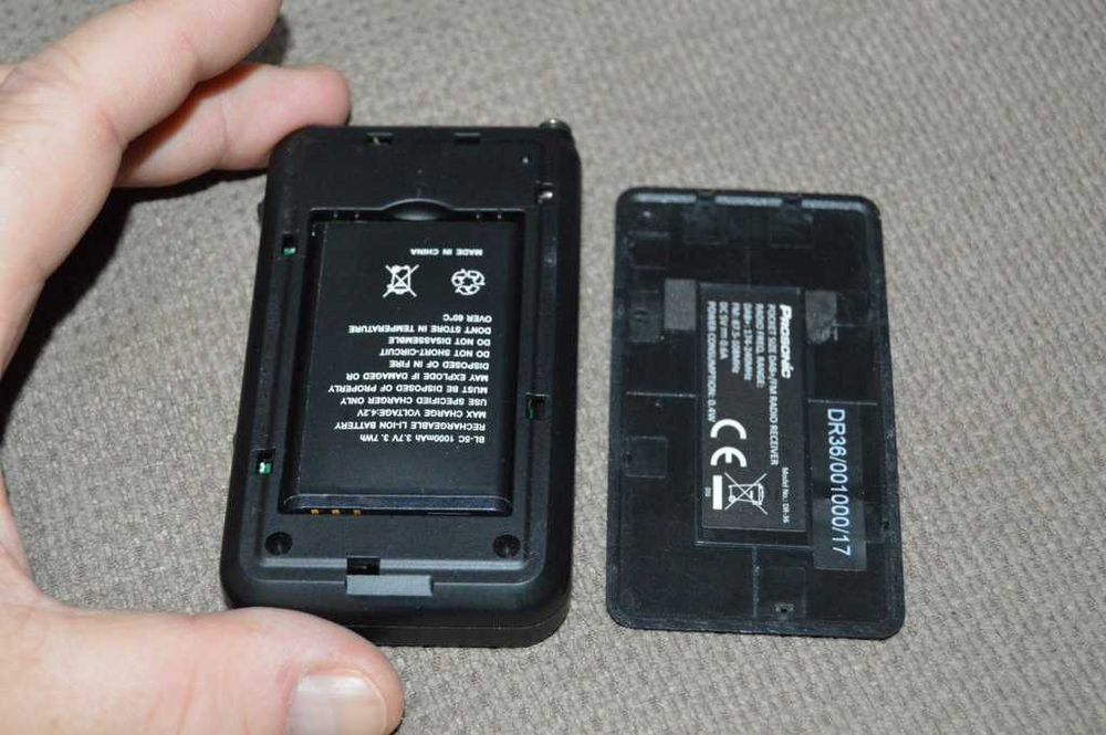 Radio digital de buzunar Prosonic DR-36 FM si DAB+