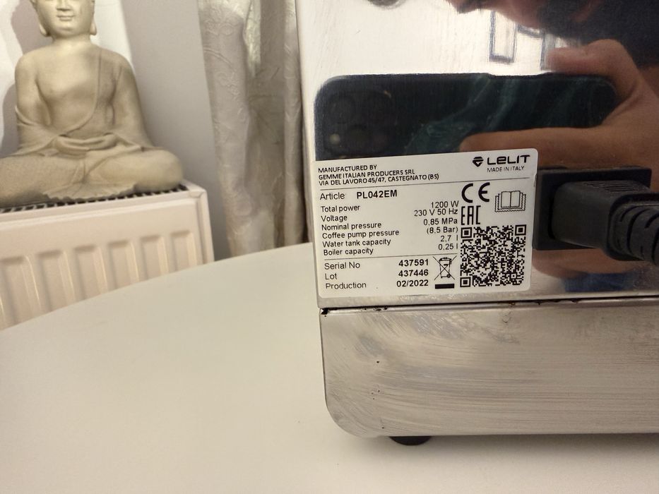 Espressor Lelit Anita in garantie