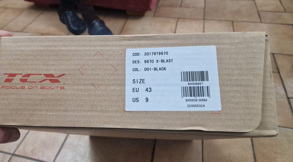 Ендуро/Мотокрос ботуши Tcx 43номер