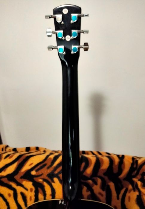 Електро акустична китара Nashville GSD-60 -BK с Fishman 301