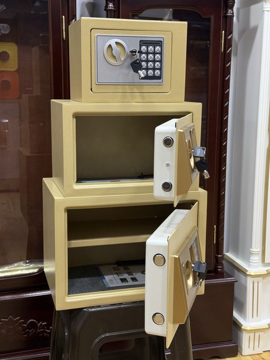Seyf sep temirli elektronniy ko’dli kalitli sef optom