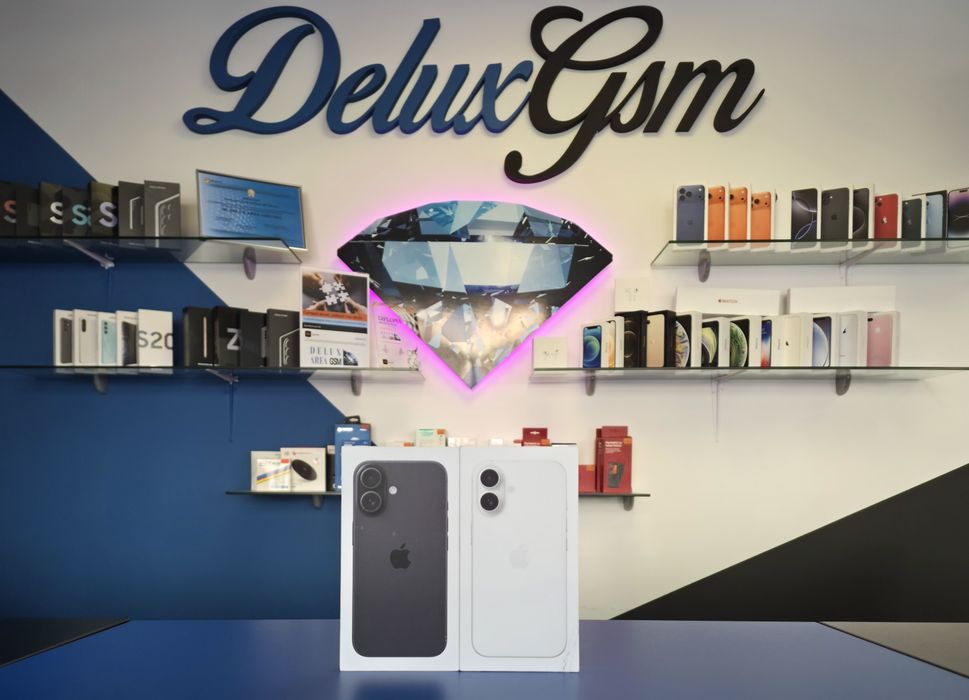 Iphone 16 / Black/White / sigilat / DeluxGSM
