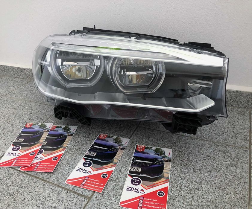 BMW X5 X6 F15 F16 far dreapta full led adaptiv lci fara TMS 2016 +