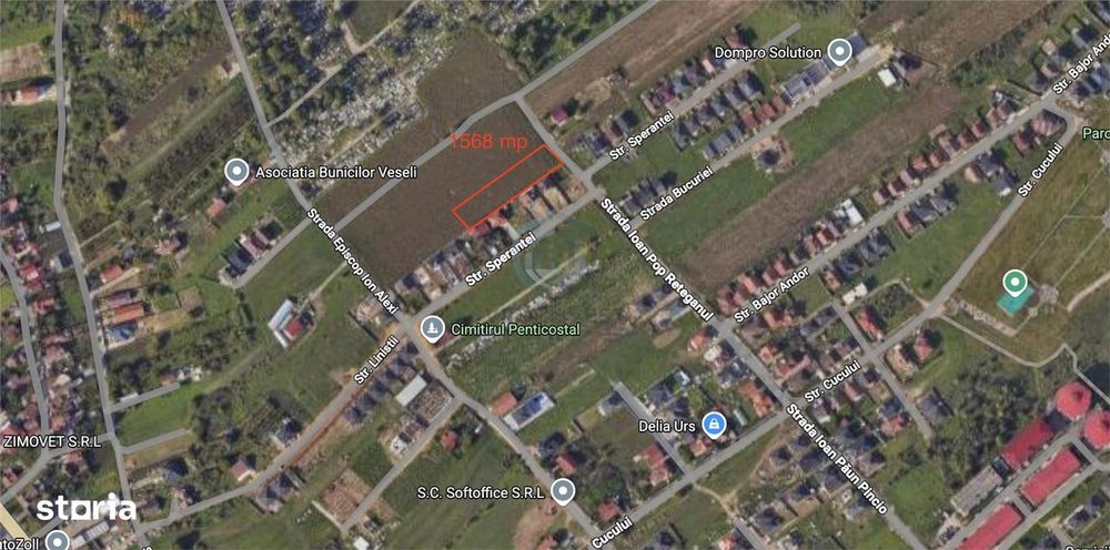 Teren intravilan Oradea, Oncea