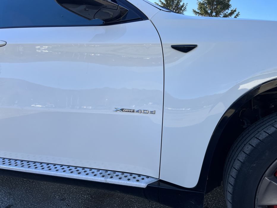 BMW X6 4.0d 306hp Червен салон