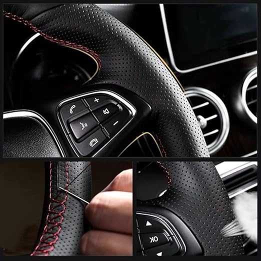 Калъф за волан "‎SZELL" за BMW, E90, 320i, 325i, 330i, 335i, E87