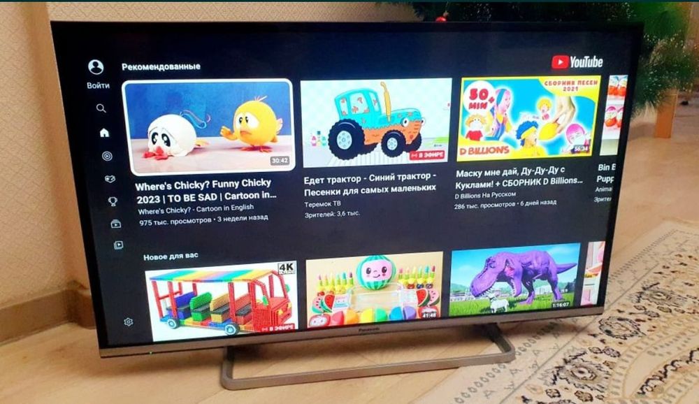 Смарт телевизор Panasonic 106 см WiFi YouTube