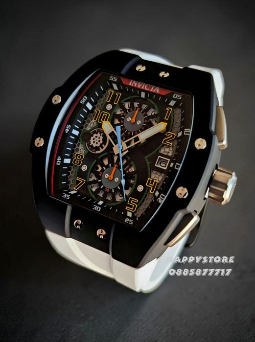 INVICTA Strada White 47 mm, Инвикта нов мъжки часовник