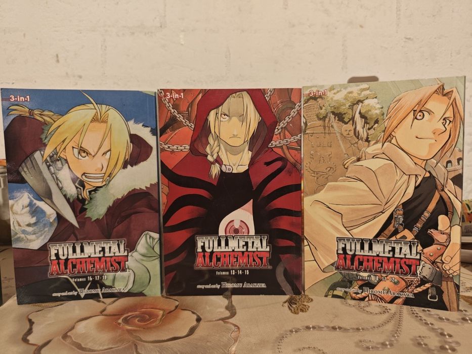Set complet - Full Metal Alchemist 3 in 1