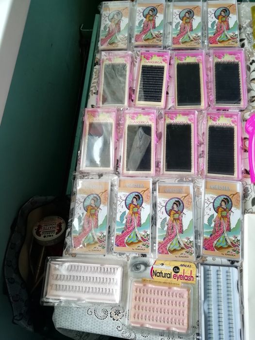 Продам все для наращивания ресниц