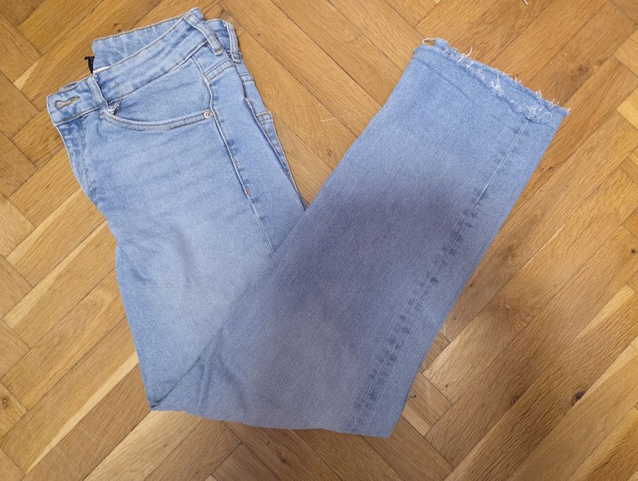 Дамски сини дънки H&M