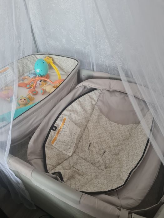 Кровать-манеж 3в1