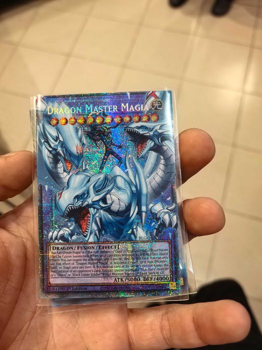 Yu-Gi-Oh TCG. Dragon Master Magia extended art Starlight.