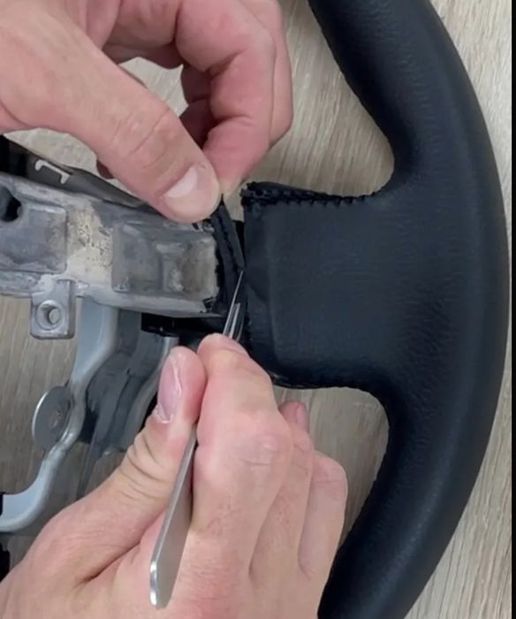 Оплётка на руль прадо 150 год